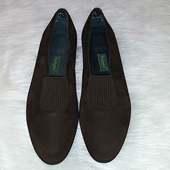 Rockport‎ Suede Leather Slip-On Shoe - Picture 1 of 8